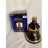 Boxed and sealed Bells Extra Special Old Scotch Whisky Decanter to commemorate the Prince of