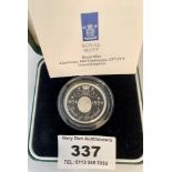 Boxed 1994 Silver proof £2 coin commemorating the Tercentenary of the Bank of England