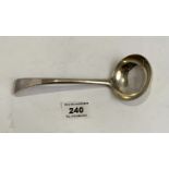 Small silver ladle, w: 2.31 ozt