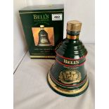 Boxed and sealed Bells Extra Special Old Scotch Whisky, Christmas Decanter 1994, aged 8 years