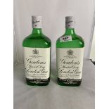 2 bottles of Gordons Special Dry London Gin