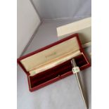 Stainless steel parker 45 Flighter ballpoint pen in case