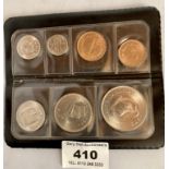 Rhodesian 7 coin set