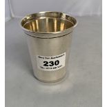 Small silver cup 1.57 ozt, 3” high