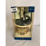 Boxed and sealed Lambs Navy Rum in HMS Victory decanter