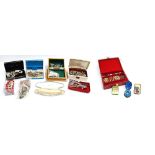 Collection of assorted costume jewellery to include necklaces, brooches, rings, etc