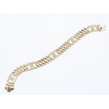 (ref. 1895) 14k fancy bracelet (23.5gm)