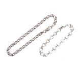 (ref. 22516) Two 925 silver bracelets (2)