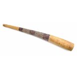 Aboriginal decorated Didgeridoo, 51" long
