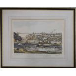 Clifton, With the Suspension Bridge, limited edition print of an original lithograph by Newman & Co.