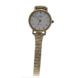 (ref. 22387) Rotary gold plated bracelet watch