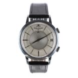 Jaeger-LeCoultre Memovox alarm 'oversized' automatic stainless steel gentleman's wristwatch, circa