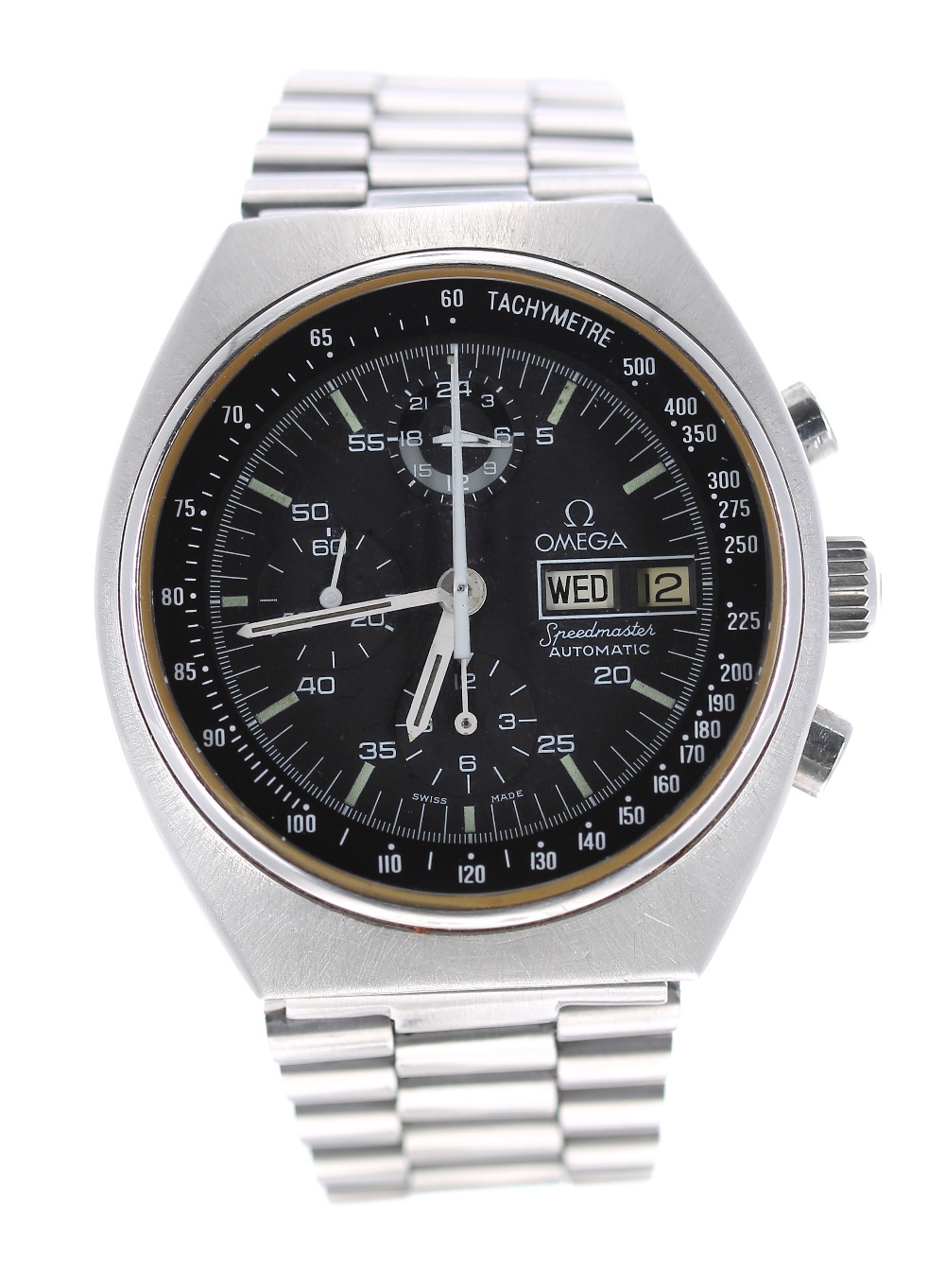 Omega Speedmaster Mark 4.5 chronograph automatic gentleman's bracelet watch, ref. 176.0012, circa