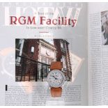 RGM Watch Co. EOT Model 22 stainless steel chronometer deck wristwatch (Roland Murphy), limited