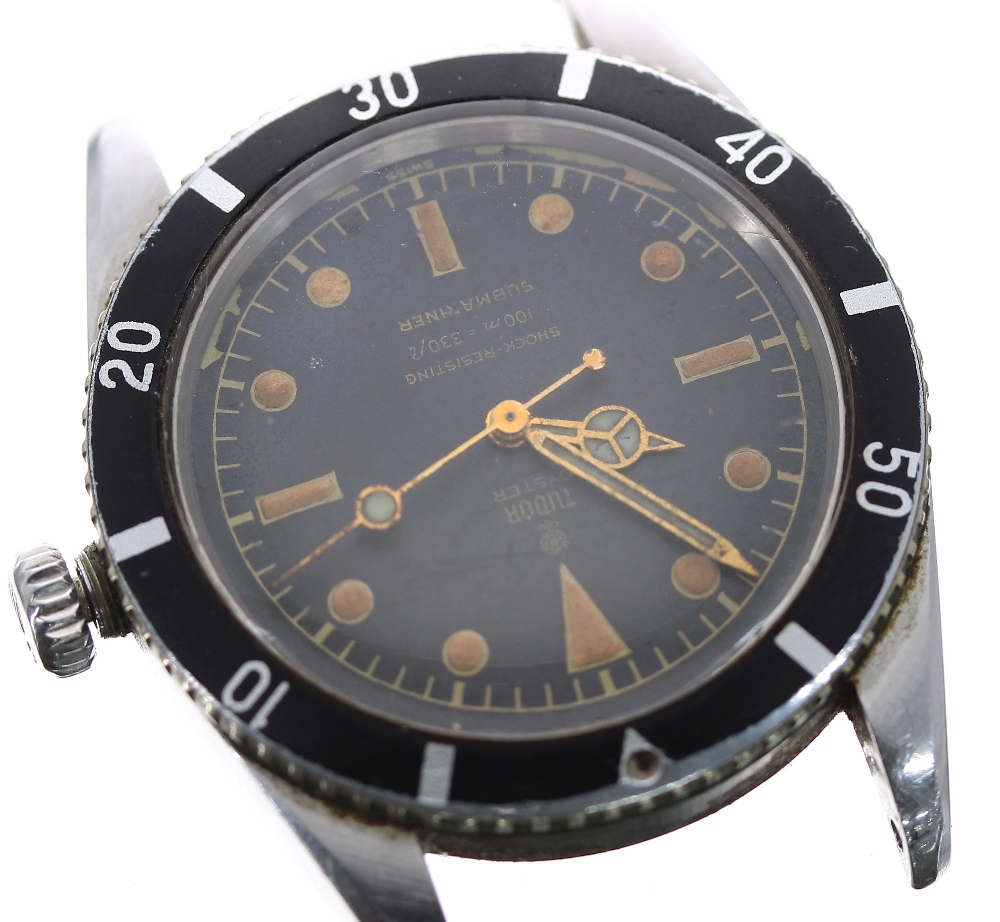 Extremely Rare Tudor Oyster Submariner stainless steel gentleman's wristwatch, ref. 7923, serial no. - Image 12 of 18