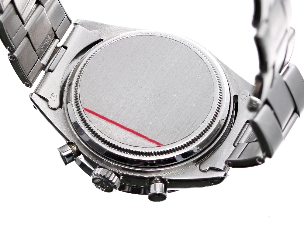 Rare and Fine Rolex Cosmograph Daytona stainless steel gentleman's bracelet watch, ref. 6239, - Image 8 of 10