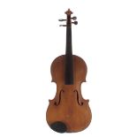 Early 20th century French violin of the J.B. Colin School, 14 1/8", 35.90cm