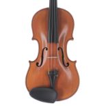 Early 20th century violin labelled Nicolaus Amatus..., 14 1/16", 35.70cm