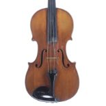 19th century violin of the Hopf School labelled Paolo Antonio Testore..., 14 1/16", 35.70cm