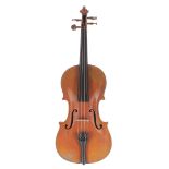 Early 20th century German violin, 13 15/16", 35.40cm