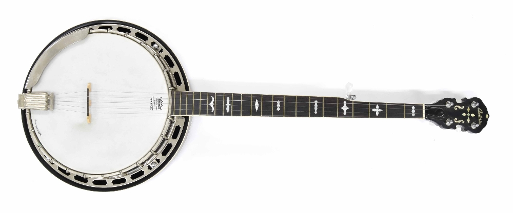 1970s Antoria Law Suit Mastertone five string banjo, made in Japan, original hard case - Image 2 of 2