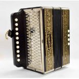 Hohner button Melodeon in G, within original box