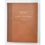 Joseph Roda - Bows for Musical Instruments of the Violin Family, limited edition 201/3000