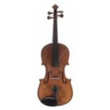 Late 19th century violin, 14 1/8", 35.90cm