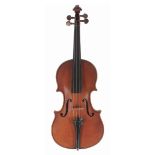 Contemporary violin labelled Antonio Comuni..., 14", 35.60cm