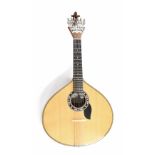 Contemporary Portuguese guitar labelled Artimusica, Hand Crafted...mod: 70720, Made in Portugal,