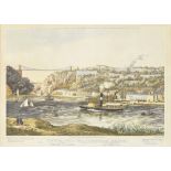Clifton, With The Suspension Bridge, limited edition print of an original lithograph by Newman & Co.