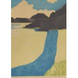 After John Brunsdon A.R.C.A (1933-2014) - 'Tremadoe Bay', inscribed with the title and numbered 4/