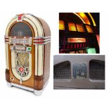 1946 Wurlitzer model 1015 jukebox, 'The bubbler' serial no. 1002755, with keys and copy of