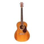 1977 Fylde Goodfellow acoustic guitar, made in England, ser. no. 4x9; Back and sides: mahogany,