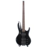 Hohner professional The Jack bass guitar, ser. no. 8xxxxx9; Finish: Black, various imperfections