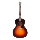 Early 1930s Gibson TG-0 acoustic tenor guitar, made in USA, ser. no. 5x9; Finish: sunburst,