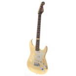 1994 Fender Custom Shop Harley Davidson inspired Aluminium Stratocaster - 24 carat gold, made in