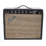 1964 Fender Princeton-Amp guitar amplifier, made in USA, chassis no. A08863 (USA Voltage)