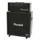 Randall Kirk Hammett Signature Series KH-120 guitar amplifier head with matching 4" x 12" speaker