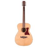 Tanglewood Sundance acoustic guitar; Back and sides: maple; Top: natural; Fretboard: rosewood;