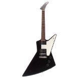 1992 Gibson Explorer electric guitar, made in USA, ser. no. 9xxx2xx2; Finish: black, minor marks,