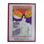 Bath Festival of Blues - rare original 1968 poster for the 'Bath Festival of Blues' , featuring