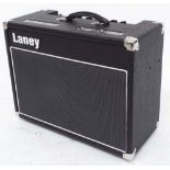 Laney VC30 guitar amplifier, made in UK, ser. no. KPA1151, dust cover ("Hi" input jack in need of