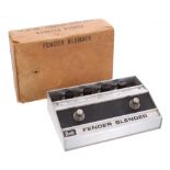 1960s Fender Blender guitar pedal, made in USA, boxed