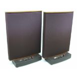 Pair of Quad ESL-63 electro-static speakers, each with original box (one speaker in need of