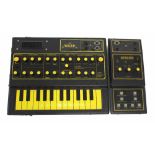 EDP Wasp synthesizer and Spider module and Kenton Pro-Kadi midi trigger unit, sold with power