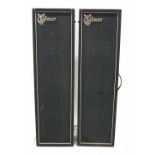 Pair of Selmer 4 x 8 speaker columns, untested and in need of rewiring