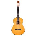 Admira Espana classical guitar, gig bag; together with an Encore F300 acoustic guitar, soft bag (2)