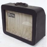 Burns Orbit Two guitar amplifier in need of attention (missing one speaker and overall service