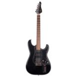 Casio MG-510 midi guitar in need of attention, made in Japan, ser. no. T0xxx75; Finish: black, heavy